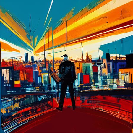 00260-1502730623-portrait of man screaming, mustache, abstract cityscape, expressionism, gouache, jaggy lines, colorful background, digital pain.png